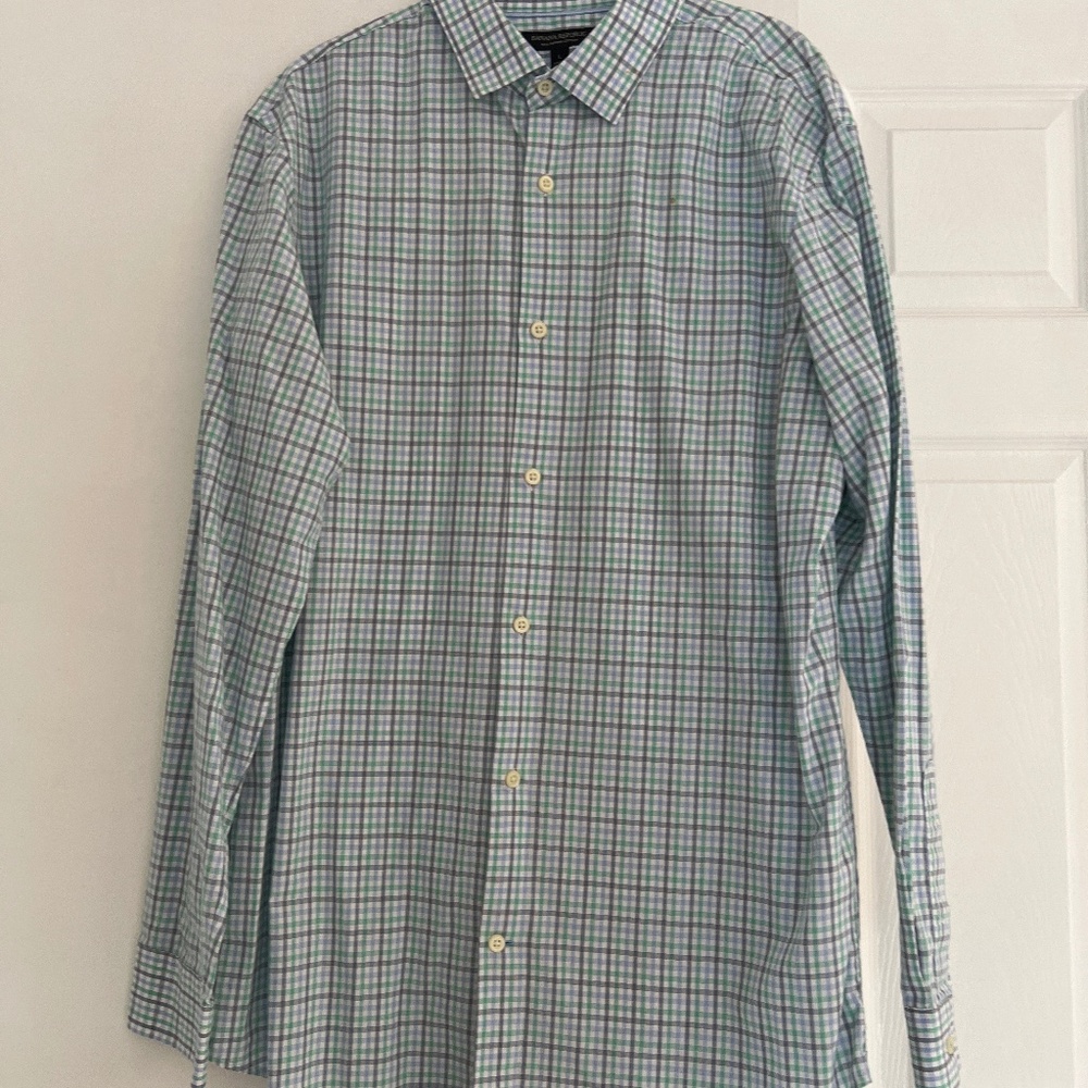 Casual gently won button down